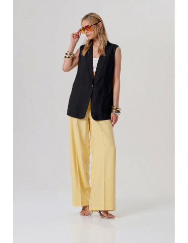 Fracomina gilet regular monopetto fy26sj5012w83601 [60eb9187]