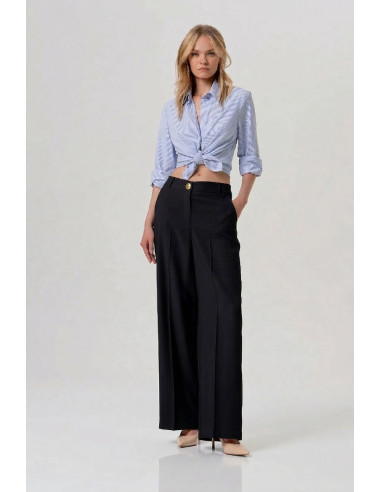 Fracomina pantalone flare a palazzo fy26sv3036w83601 [738d7c8b]