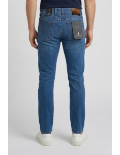 Jeckerson jeans con toppe in denim skinny fit James pe26juppa100james-d143 [e9c1eaac] 2