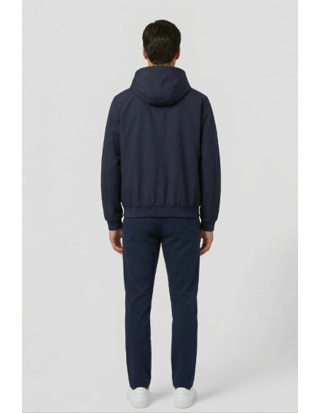 Antony Morato bomber regular con cappuccio in nylon Dobby mmco00975-fa600308 [04b00bf7]