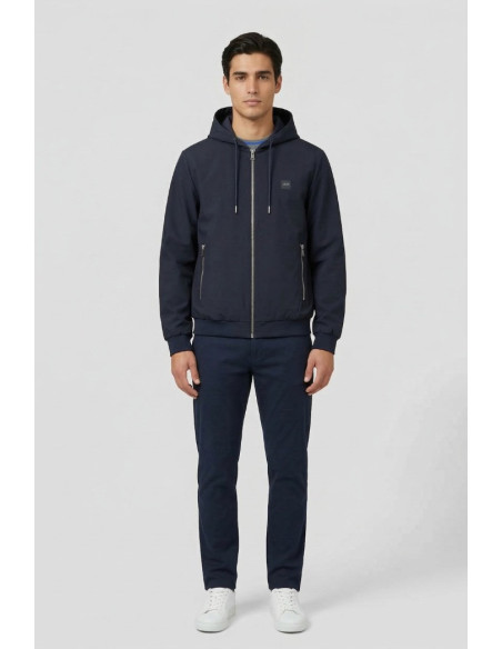 Antony Morato bomber regular con cappuccio in nylon Dobby mmco00975-fa600308 [b3adcaf3]