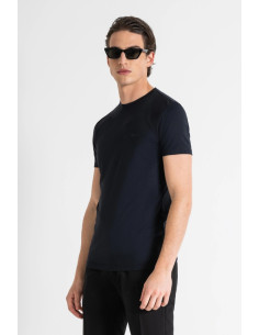 Antony Morato t-shirt super slim fit con stampa logo mmks02324-fa120031 [a15bb7d5]