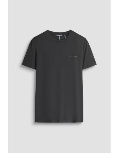 Antony Morato t-shirt super slim fit con stampa logo mmks02324-fa120031 [7a2c7048]