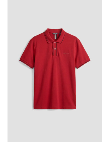 Antony Morato polo regular in piquet di cotone con logo mmks02609-fa100083 [00af1363]