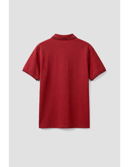 Antony Morato polo regular in piquet di cotone con logo mmks02609-fa100083 [b7b2d267]