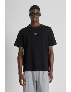 Antony Morato t-shirt relaxed fit con logo gommato mmks02612-fa100258 [c044a2c9]