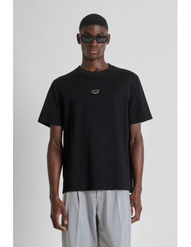 Antony Morato t-shirt relaxed fit con logo gommato mmks02612-fa100258 [c044a2c9]