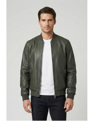 Markup bomber in ecopelle MK14005 [c8c685c2]