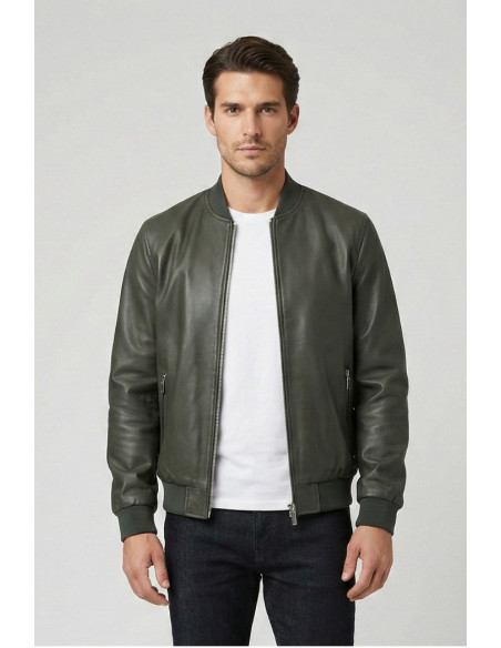 Markup bomber in ecopelle MK14005 [c8c685c2]