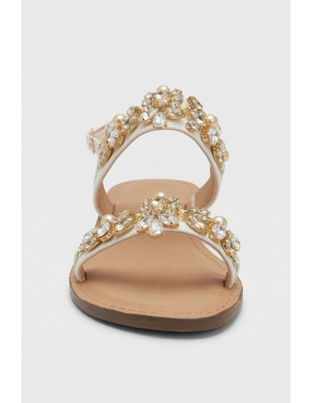 Gold & Gold sandalo allacciato con gioiello GL827 [50be58ee]