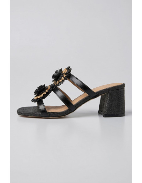 Gold & Gold sandalo con dettagli floreali GK230 [5499a911]