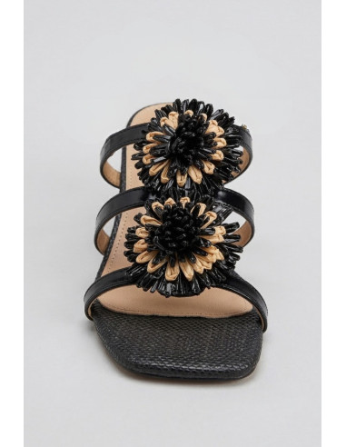 Gold & Gold sandalo con dettagli floreali GK230 [e3846815]
