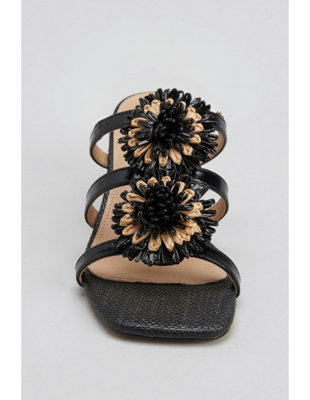 Gold & Gold sandalo con dettagli floreali GK230 [e3846815]