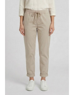 Fresh Flower pantalaccio in raso di cotone stretch FD700 [96fc61aa]