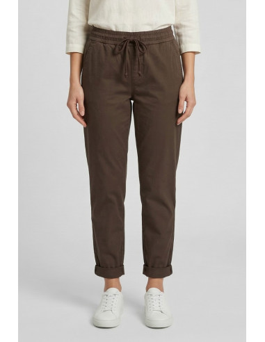 Fresh Flower pantalaccio in raso di cotone stretch FD700 [eb286b48]