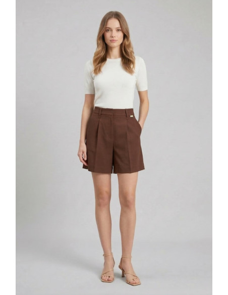 Markup shorts in misto viscosa MW1650202 [19da6324]