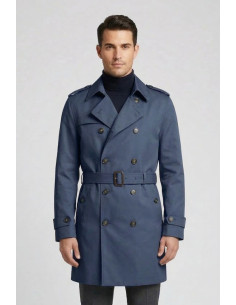 Markup trench doppiopetto in misto cotone MK1940027 [5df1f905]