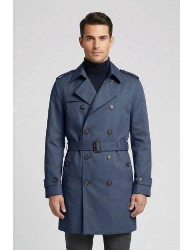 Markup trench doppiopetto in misto cotone MK1940027 [5df1f905]