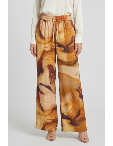 Markup pantalone in raso di viscosa MW1650128 [ba4d6fee]