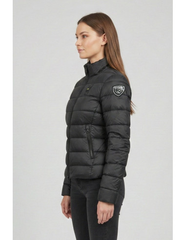 Blauer piumino collo alla coreana Vale 26sbldc03165-007455 [7c8ce95d]