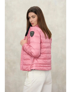 Blauer piumino collo alla coreana Vale 26sbldc03165-007455 [6be4cf28] 2