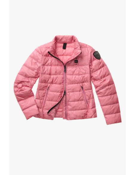 Blauer piumino collo alla coreana Vale 26sbldc03165-007455 [008f0a3f]
