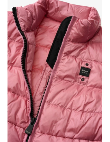 Blauer piumino collo alla coreana Vale 26sbldc03165-007455 [b792cb3b]