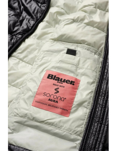 Blauer giubbetto leggermente imbottito Caroll 26sbldc02170-006648 [9762d15e]