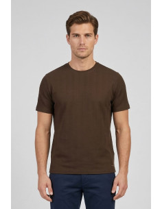 Markup t-shirt in cotone texturizzato MK1910061 [cfe9acde]