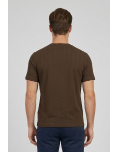 Markup t-shirt in cotone texturizzato MK1910061 [cfe9acde] 2