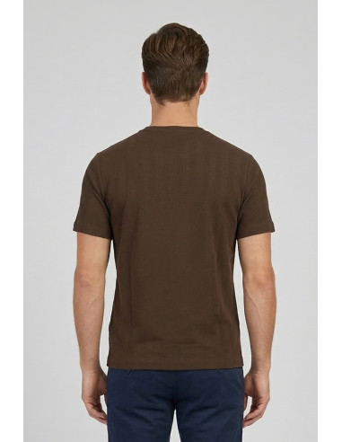 Markup t-shirt in cotone texturizzato MK1910061 [16cfefd3]