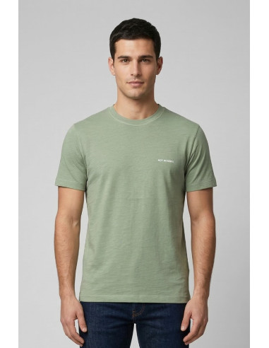 Roy Roger's t-shirt girocollo in jersey Supima RRU90049CG060569 [0ee9315a]
