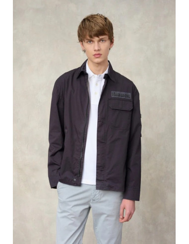 Blauer camicia multitasche Lambert 26sblus04360-007499 [0d9b9e02]