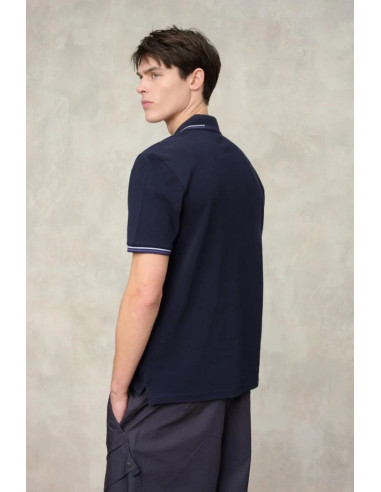 Blauer polo doppia riga Agassiz 26sblut02293-006801 [acb0f514]