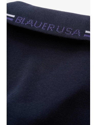 Blauer polo doppia riga Agassiz 26sblut02293-006801 [a9e0b20a]