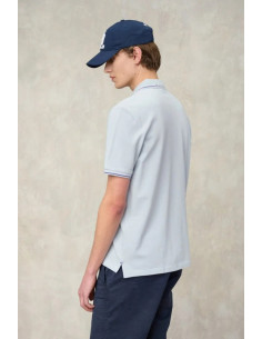 Blauer polo doppia riga Agassiz 26sblut02293-006801 [7dc4c6ca] 2