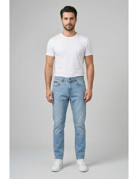Squad2 jeans in denim di cotone Los Angeles 226005 lav.3 [d9891c25]