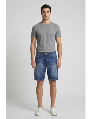 Antony Morato bermuda slim fit in denim Argon mmds00076-fa700169-w02256 [f196e064]
