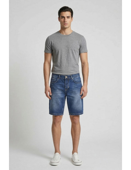 Antony Morato bermuda slim fit in denim Argon mmds00076-fa700169-w02256 [f196e064]