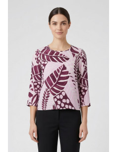 Tee Time blusa con manica 3/4 e26-zaf36203tt [cf0cd40b]