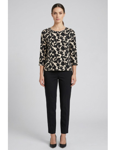 Tee Time blusa con manica 3/4 e26-zaf36203tt [f835fbe9]