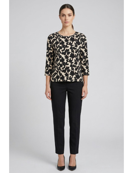 Tee Time blusa con manica 3/4 e26-zaf36203tt [f835fbe9]