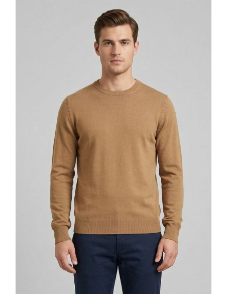 Urban Ring maglia girocollo in misto lino e cotone UR1100030 [2d53e056]