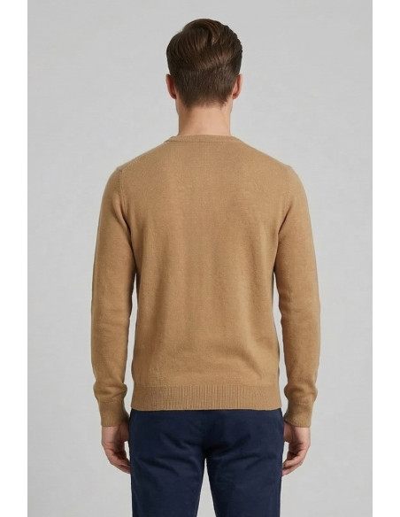 Urban Ring maglia girocollo in misto lino e cotone UR1100030 [f475a35b]