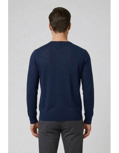 Urban Ring maglia girocollo in misto lino e cotone UR1100030 [4bbdbe54]