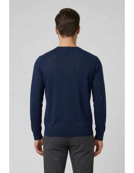 Urban Ring maglia girocollo in misto lino e cotone UR1100030 [4bbdbe54]