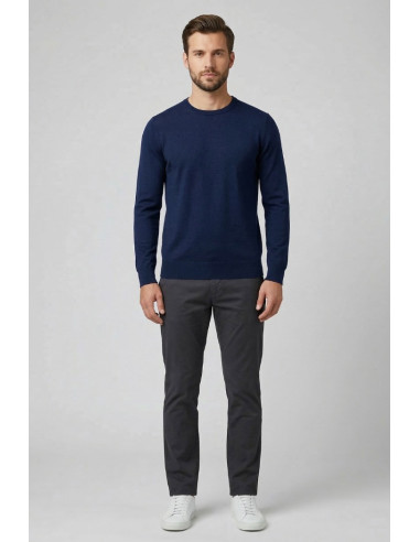 Urban Ring maglia girocollo in misto lino e cotone UR1100030 [fca07f50]