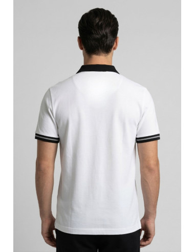 John Richmond polo in piquet di cotone Moyim ump26013po [aa4e4753]