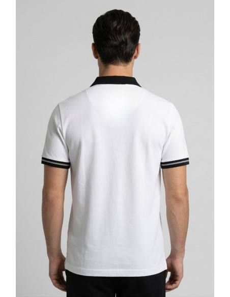 John Richmond polo in piquet di cotone Moyim ump26013po [aa4e4753]
