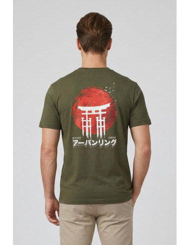 Urban Ring t-shirt in cotone con stampe e taschino UR1110024 [29fde4c0]